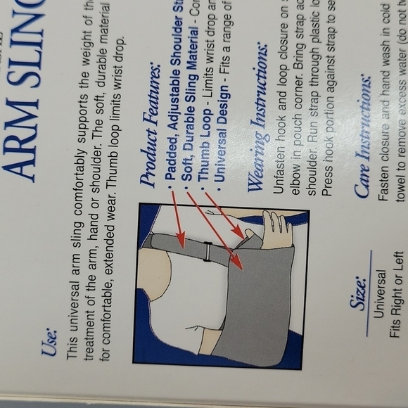 Universal Arm Sling Professional Grade - Picture 7 of 8